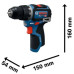 Акумулаторен ударен винтоверт BOSCH GSB 12V-32 Solo