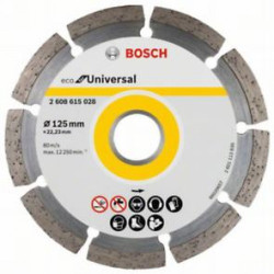 Диамантен диск за рязане ECO for Universal 125x22,23  Диамантен диск за рязане ECO for Universal 125x22,23
