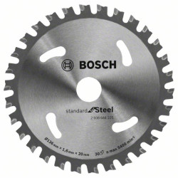 Диск за циркуляр BOSCH Standard for Steel 136x20x1.6 mm