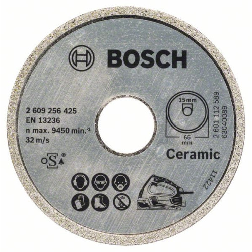 Диамантен диск BOSCH Standard for Ceramic 65x15x1,9 mm