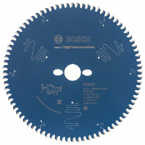 Диск за циркуляр BOSCH Expert for High Pressure Laminate 254 mm
