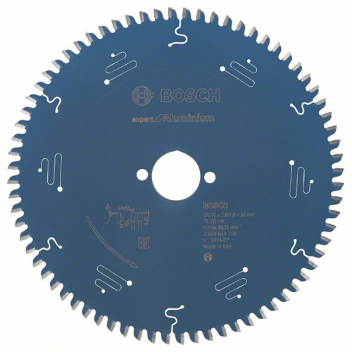 Циркулярен диск BOSCH Expert for Aluminium 210 mm Циркулярен диск BOSCH Expert for Aluminium 210 mm