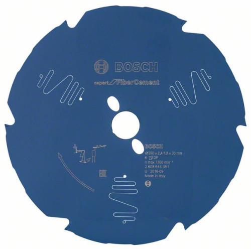 Циркулярен диск BOSCH Expert for Fibre Cement 260x30 mm Циркулярен диск BOSCH Expert for Fibre Cement 260x30 mm