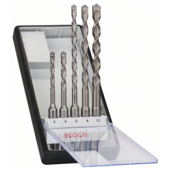 Комплект свредла BOSCH Robust Line SDS Plus-7 - 5 части Комплект свредла BOSCH Robust Line SDS Plus-7 - 5 части