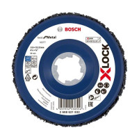 Почистващ диск за метал BOSCH X-LOCK 115 mm
