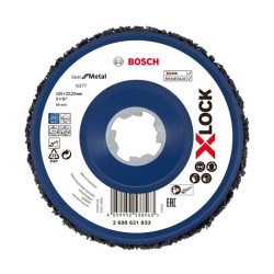 Почистващ диск за метал BOSCH X-LOCK 125 mm