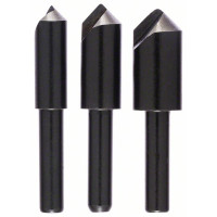 Комплект конусни зенкери BOSCH - 3 части