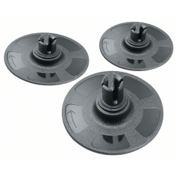 Шлифовъчни подложки BOSCH за EasyCurvSander 12 - 3 броя