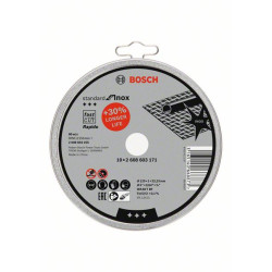 Дискове за рязане BOSCH Standard for Inox - Rapido 125 mm - 10 броя