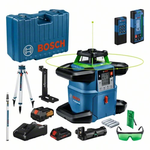 Ротационен лазер BOSCH GRL 650 CHVG + BT 170 HD + GR 500 Ротационен лазер BOSCH GRL 650 CHVG + BT 170 HD + GR 500