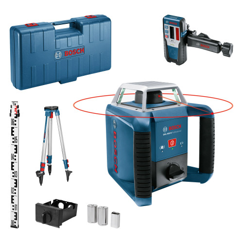 Ротационен лазер BOSCH GRL 400 H+GR 2400+BT 152 Ротационен лазер BOSCH GRL 400 H+GR 2400+BT 152