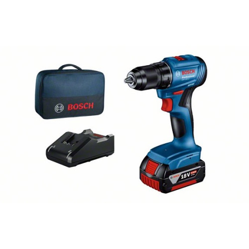 Акумулаторен винтоверт BOSCH GSR 185-LI + чанта Акумулаторен винтоверт BOSCH GSR 185-LI + чанта