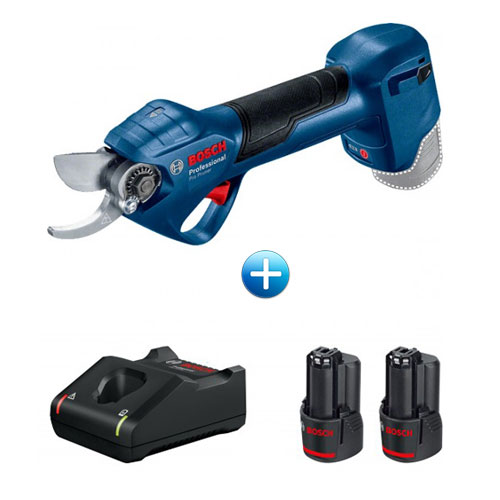 Акумулаторна ножица BOSCH Pro Pruner + 2 x GBA 12V/2.0Ah Акумулаторна ножица BOSCH Pro Pruner + 2 x GBA 12V/2.0Ah