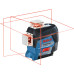 Линеен лазер BOSCH GLL 3-80 C + BM1 Линеен лазер BOSCH GLL 3-80 C + BM1