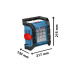 Акумулаторна лампа BOSCH GLI 18V-1200 C Solo Акумулаторна лампа BOSCH GLI 18V-1200 C Solo