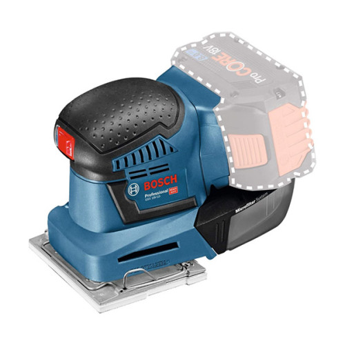 Акумулаторен вибрационен шлайф BOSCH GSS 18V-10 solo