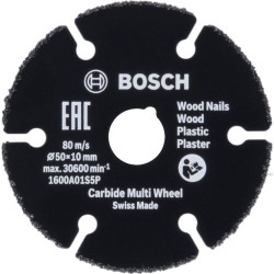 Отрезен диск BOSCH Carbide Multi Wheel 50 x 10 mm