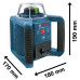Ротационен лазер BOSCH GRL 300 HVG Set