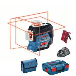 Линеен лазер BOSCH GLL 3-80 C + BM1  Линеен лазер BOSCH GLL 3-80 C + BM1