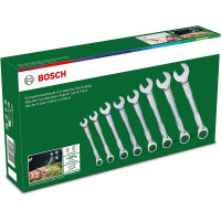 Комплект ключове с тресчотка BOSCH - 8 части