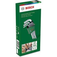 Комплект шестограми BOSCH - 9 части