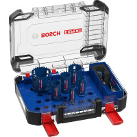 Комплект боркорони и свредла BOSCH EXPERT Tough Material, 22/25/35/40/51/68 mm - 9 части Комплект боркорони и свредла BOSCH EXPERT Tough Material, 22/25/35/40/51/68 mm - 9 части
