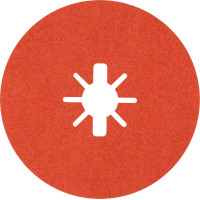 Фиброшкурка BOSCH X-LOCK EXPERT R782 Prisma G60 125 mm, 5 бр. Фиброшкурка BOSCH X-LOCK EXPERT R782 Prisma G60 125 mm, 5 бр.