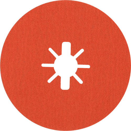 Фиброшкурка BOSCH X-LOCK EXPERT R782 Prisma G80 125 mm, 5 бр.