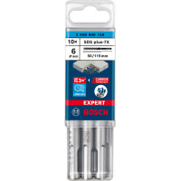 Свредла за перфоратор BOSCH EXPERT SDS plus-7X, 6x50x115 mm, 10 бр. Свредла за перфоратор BOSCH EXPERT SDS plus-7X, 6x50x115 mm, 10 бр.