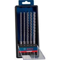 Комплект свредла за перфоратор BOSCH EXPERT SDS plus-7X, 6/6/8/8/10 mm - 5 броя