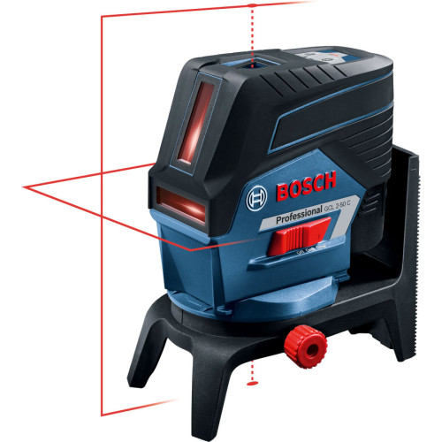 Линеен лазер BOSCH GCL 2-50 C + RM2 Линеен лазер BOSCH GCL 2-50 C + RM2