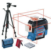 Линеен лазер BOSCH GLL 3-80 C + BT150 Линеен лазер BOSCH GLL 3-80 C + BT150