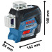 Линеен лазер BOSCH GLL 3-80 C + BT150 Линеен лазер BOSCH GLL 3-80 C + BT150