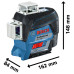 Лазер линеен BOSCH GLL 3-80 C L-BOXX Лазер линеен BOSCH GLL 3-80 C L-BOXX