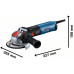 Ъглошлайф електрически BOSCH GWX 17-125 S Ъглошлайф електрически BOSCH GWX 17-125 S