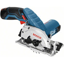 Акумулаторен ръчен циркуляр BOSCH GKS 12V-26 комплект