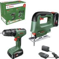 Акумулаторен комплект BOSCH EasyImpact 18V-40 + EasySaw 18V-70 Акумулаторен комплект BOSCH EasyImpact 18V-40 + EasySaw 18V-70