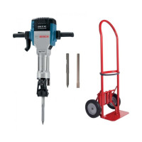 Къртач BOSCH GSH 27VC + количка + шило + секач Къртач BOSCH GSH 27VC + количка + шило + секач
