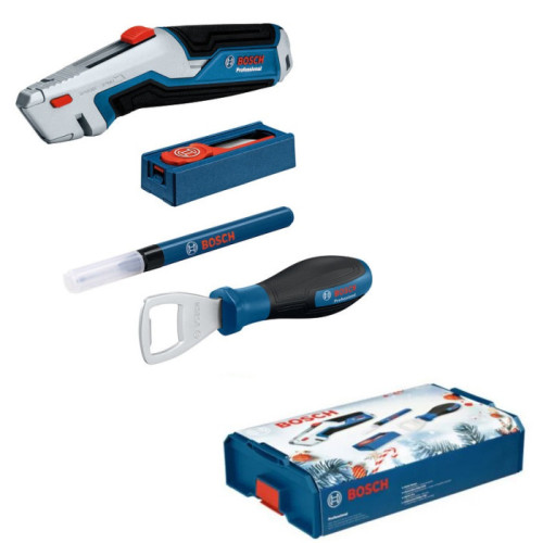 Коледен комплект инструменти BOSCH Professional Christmas Limited Edition - 3 части Коледен комплект инструменти BOSCH Professional Christmas Limited Edition - 3 части
