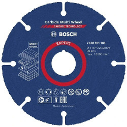 Карбиден диск BOSCH EXPERT Carbide Multi Wheel 115 mm