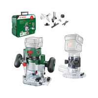 Акумулаторна оберфреза Bosch AdvancedTrimRouter 18V-8 + Потапяща се приставка Акумулаторна оберфреза Bosch AdvancedTrimRouter 18V-8 + Потапяща се приставка