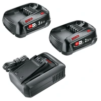 Стартов комплект BOSCH 18 V - 2x2,5 Ah + AL 18V-44 Стартов комплект BOSCH 18 V - 2x2,5 Ah + AL 18V-44
