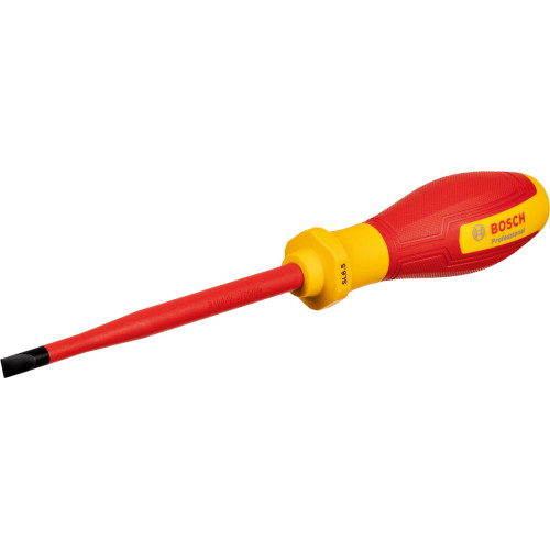 Изолирана отвертка BOSCH VDE SL6.5x125 Изолирана отвертка BOSCH VDE SL6.5x125