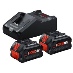 Стартов комплект BOSCH 2 x ProCORE18V+ 8.0Ah + GAL 18V-160 Стартов комплект BOSCH 2 x ProCORE18V+ 8.0Ah + GAL 18V-160