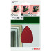 Комплект шкурки за мултишлайф BOSCH 95x135 mm, G80 - 5 броя