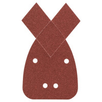 Комплект шкурки за мултишлайф BOSCH 95x135 mm, G120 - 5 броя Комплект шкурки за мултишлайф BOSCH 95x135 mm, G120 - 5 броя