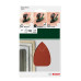 Комплект шкурки за мултишлайф BOSCH 95x135 mm, G120 - 5 броя Комплект шкурки за мултишлайф BOSCH 95x135 mm, G120 - 5 броя