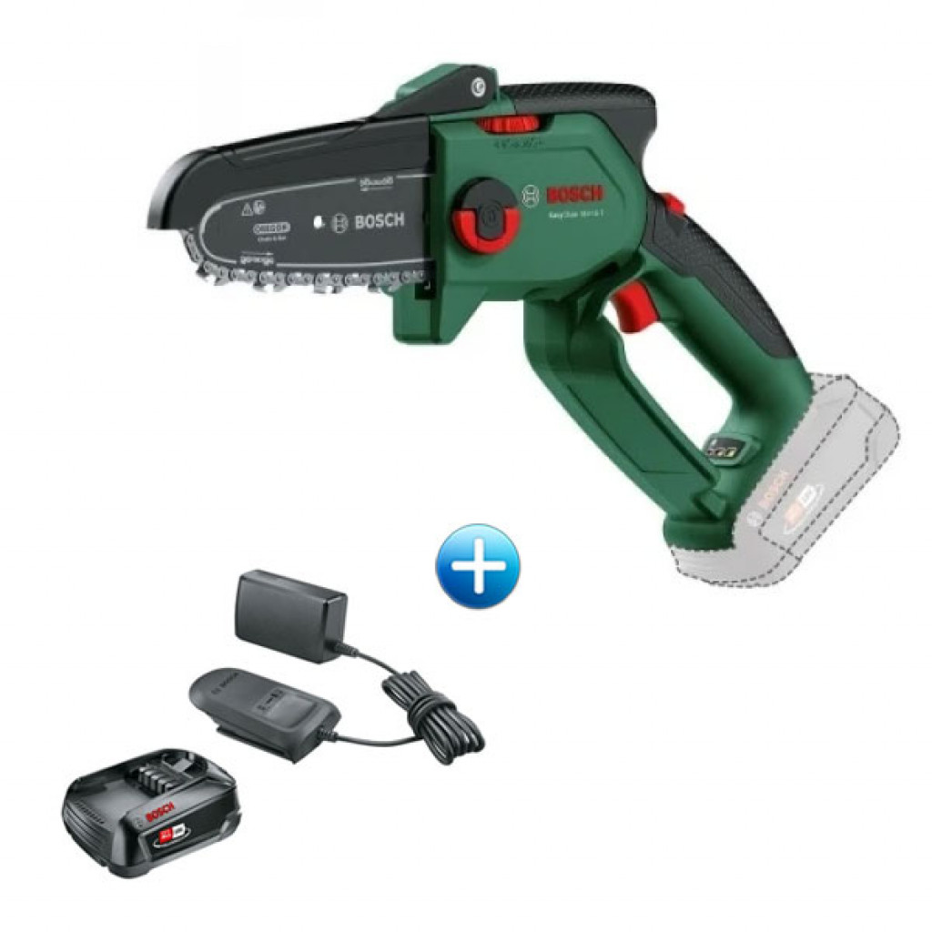 Акумулаторен верижен трион BOSCH EasyChain 18V-15-7 Solo - 06008B8901