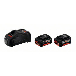 Стартов комплект BOSCH 2 x GBA 18V 5,0Ah + GAL 1880 CV