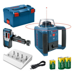 Ротационен лазер BOSCH GRL 300 HV, LR1 + L-BOXX Ротационен лазер BOSCH GRL 300 HV, LR1 + L-BOXX
